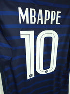 2020-21 Frankrijk thuisshirt Mbappé #10