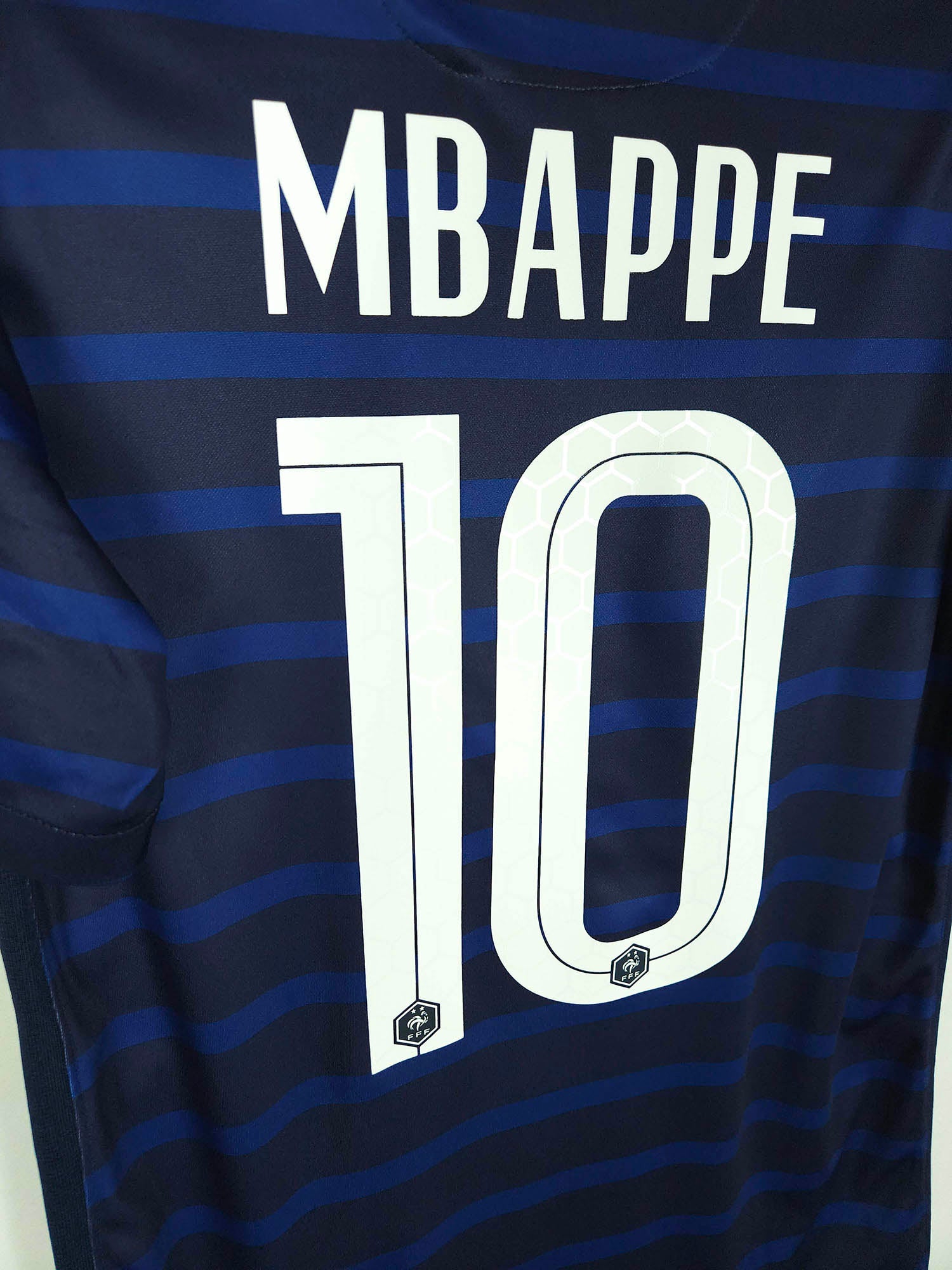 2020-21 Frankrijk thuisshirt Mbappé #10