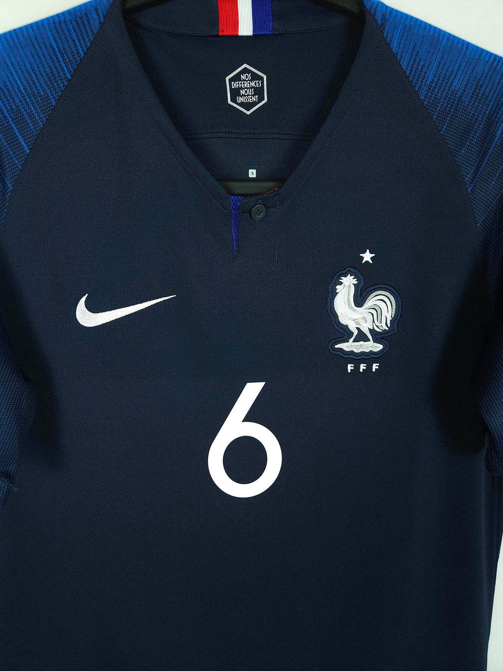 2018-19 Frankrijk thuisshirt Pogba #6