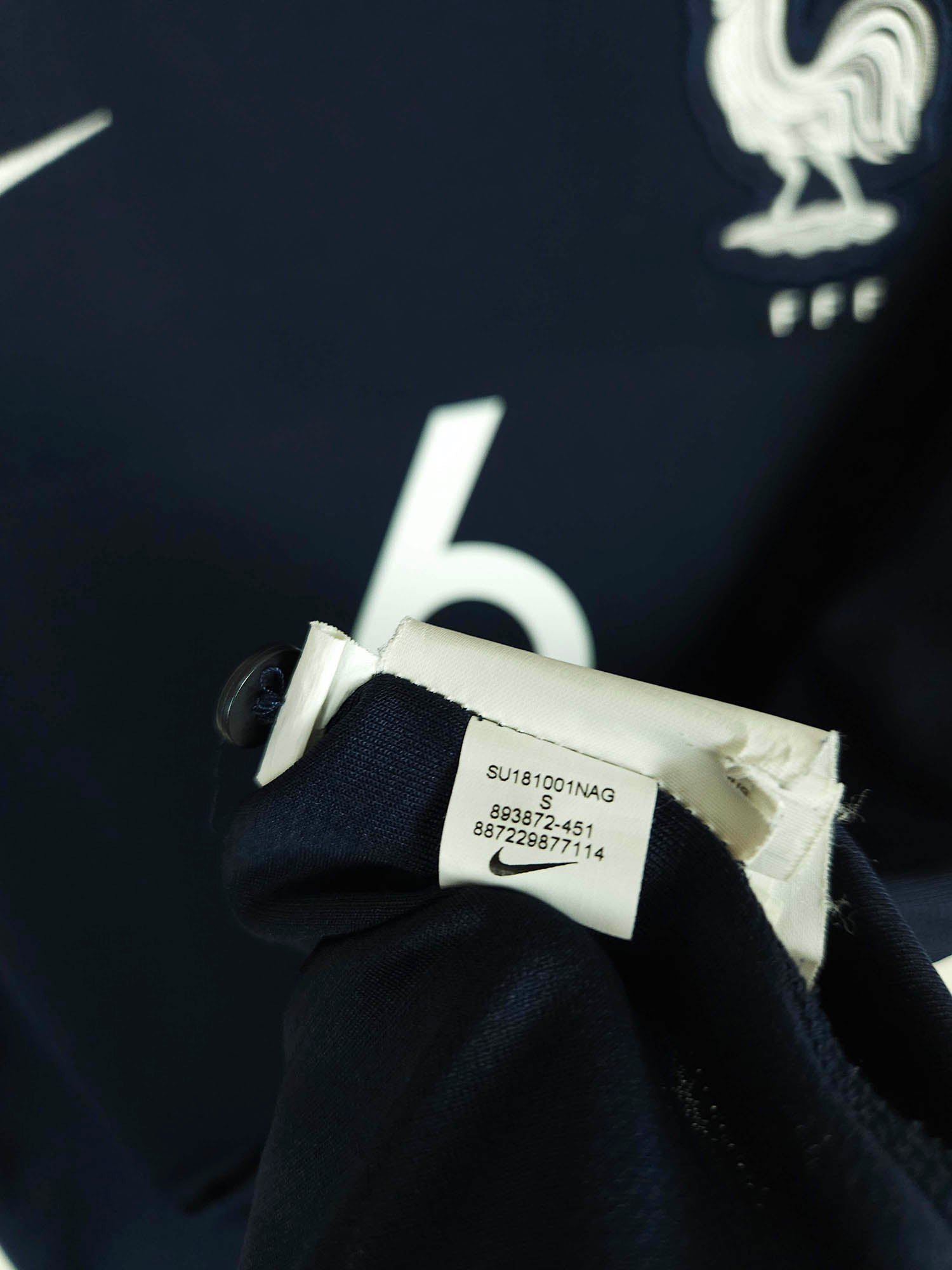 2018-19 Frankrijk thuisshirt Pogba #6