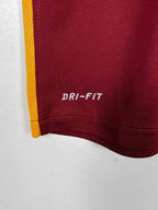 2015-16 AS Roma thuisshirt Totti #10 - detailfoto