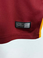 2015-16 AS Roma thuisshirt Totti #10 - detailfoto