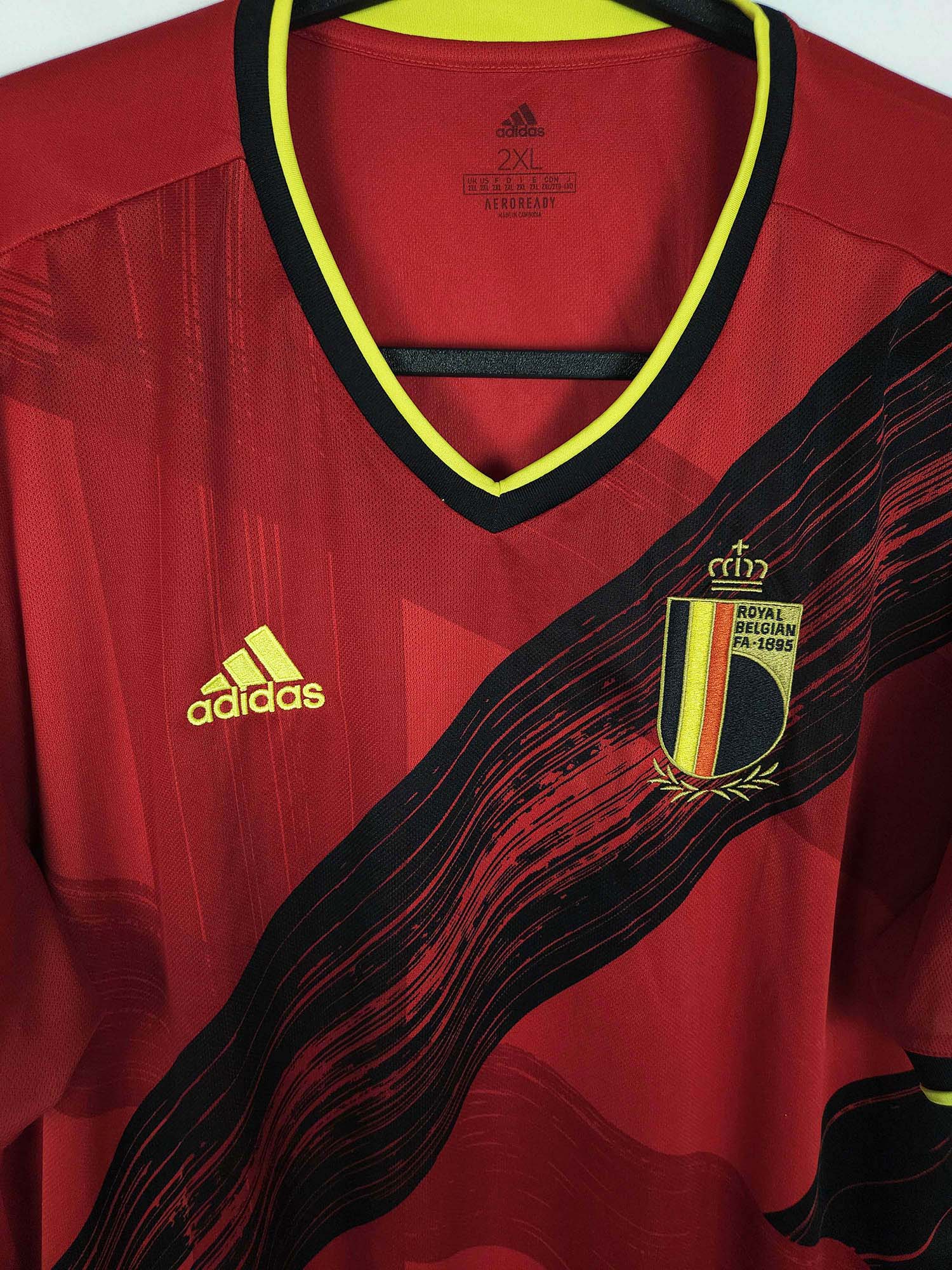 2020-21 België thuisshirt