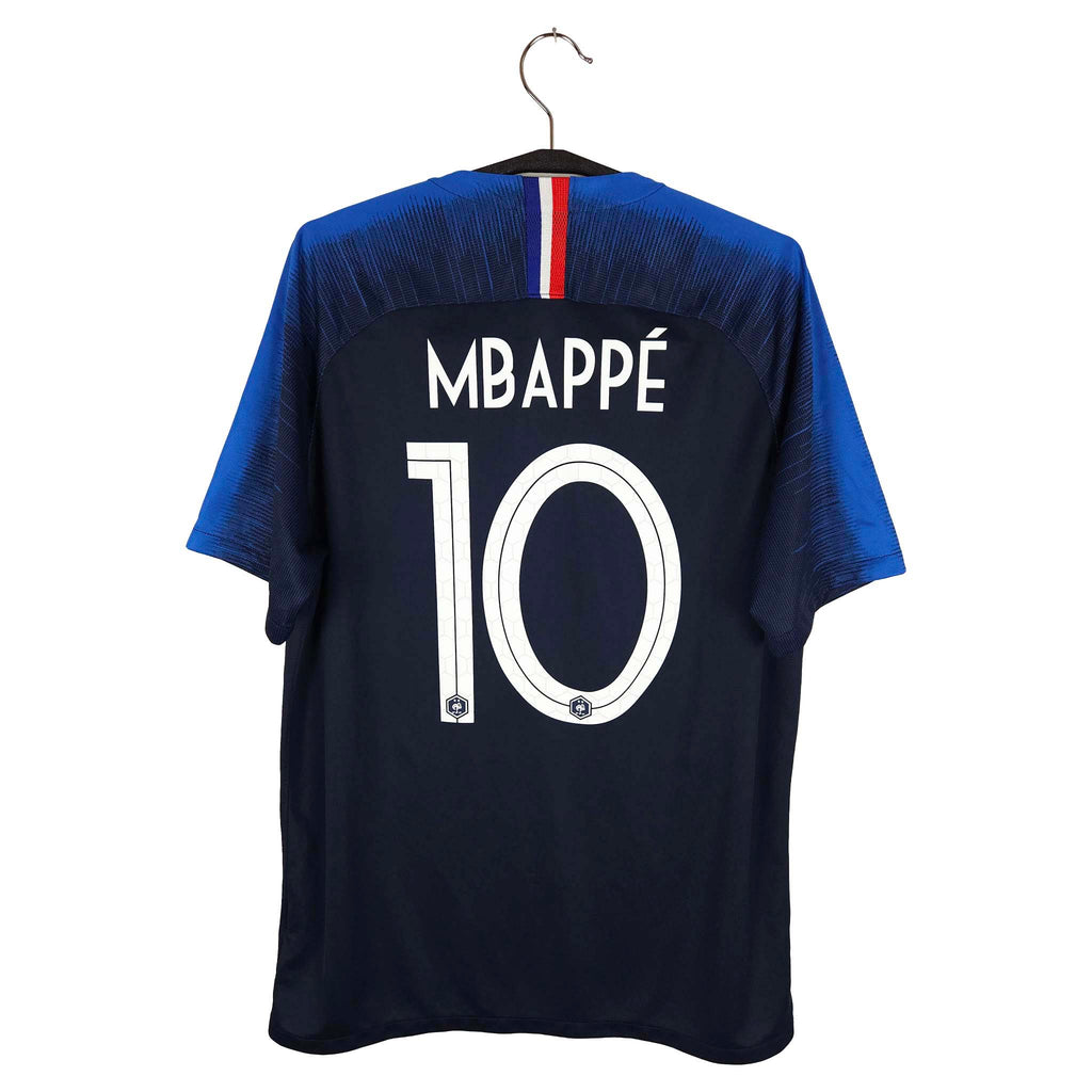 2018-19 Frankrijk thuisshirt Mbappé #10