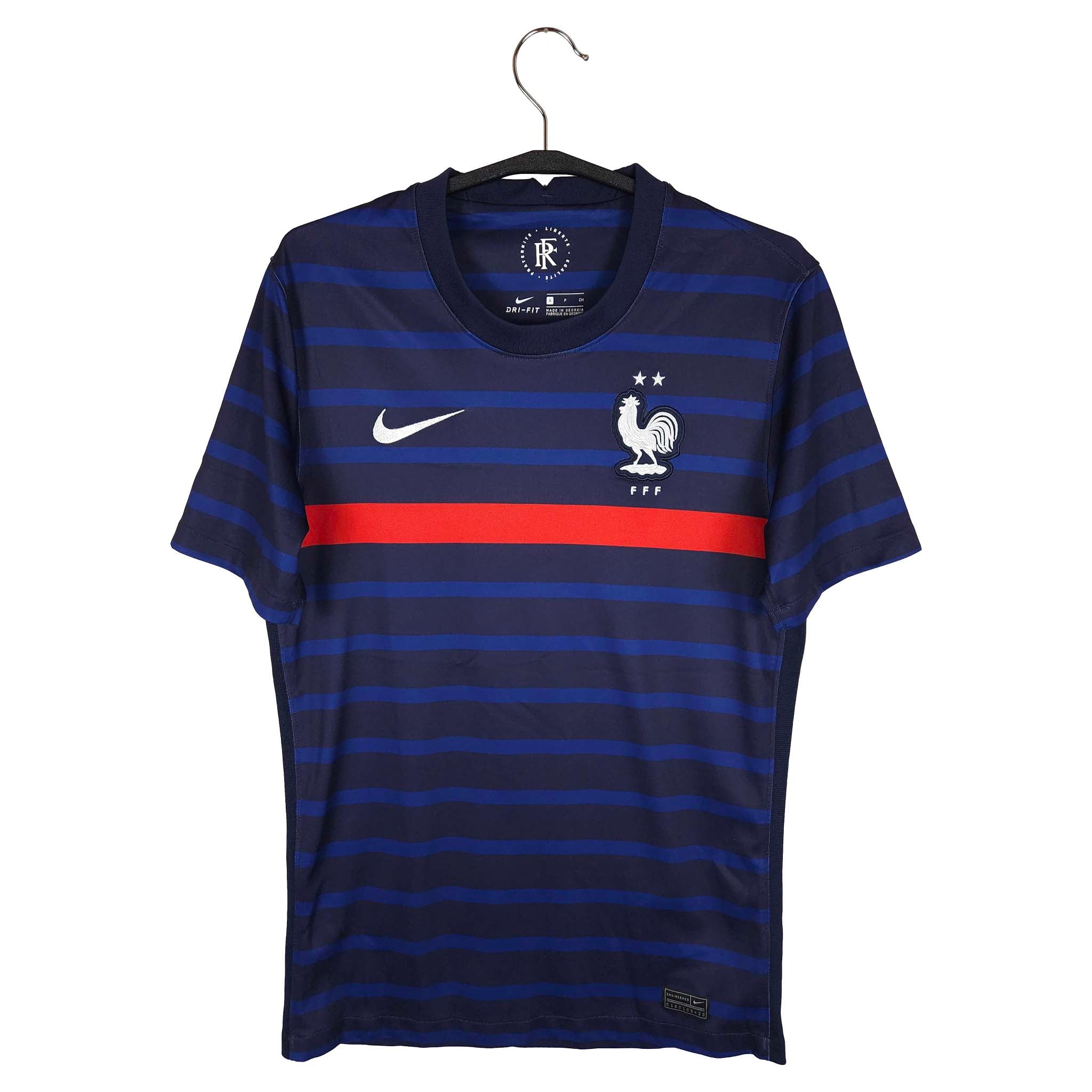 2020-21 Frankrijk thuisshirt