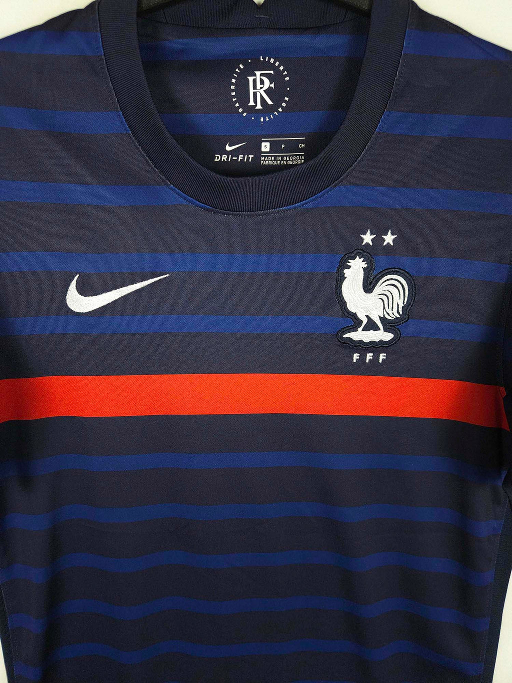 2020-21 Frankrijk thuisshirt