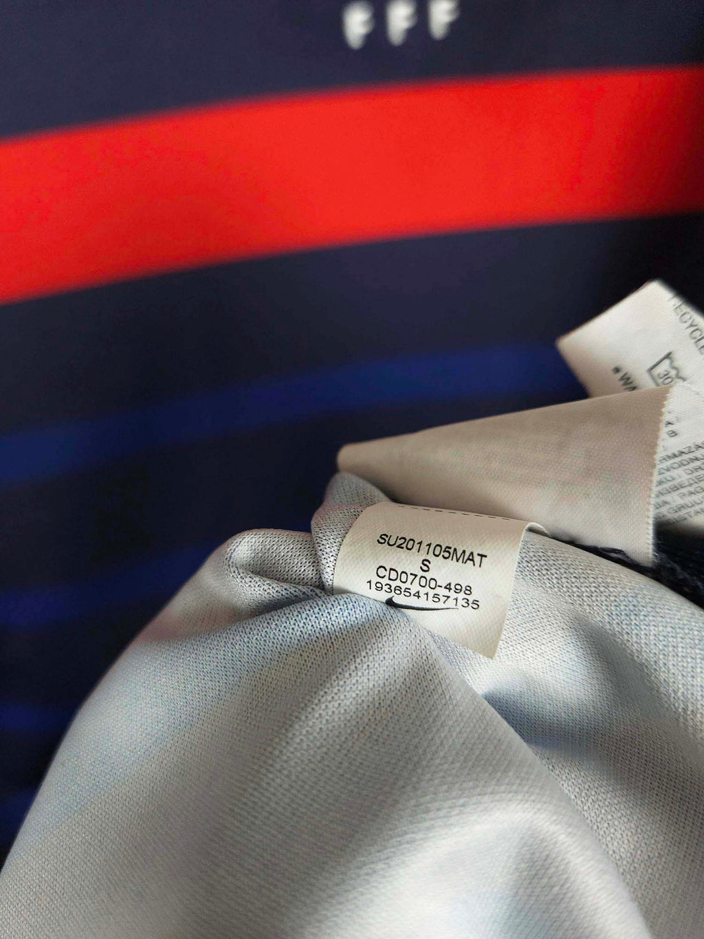 2020-21 Frankrijk thuisshirt