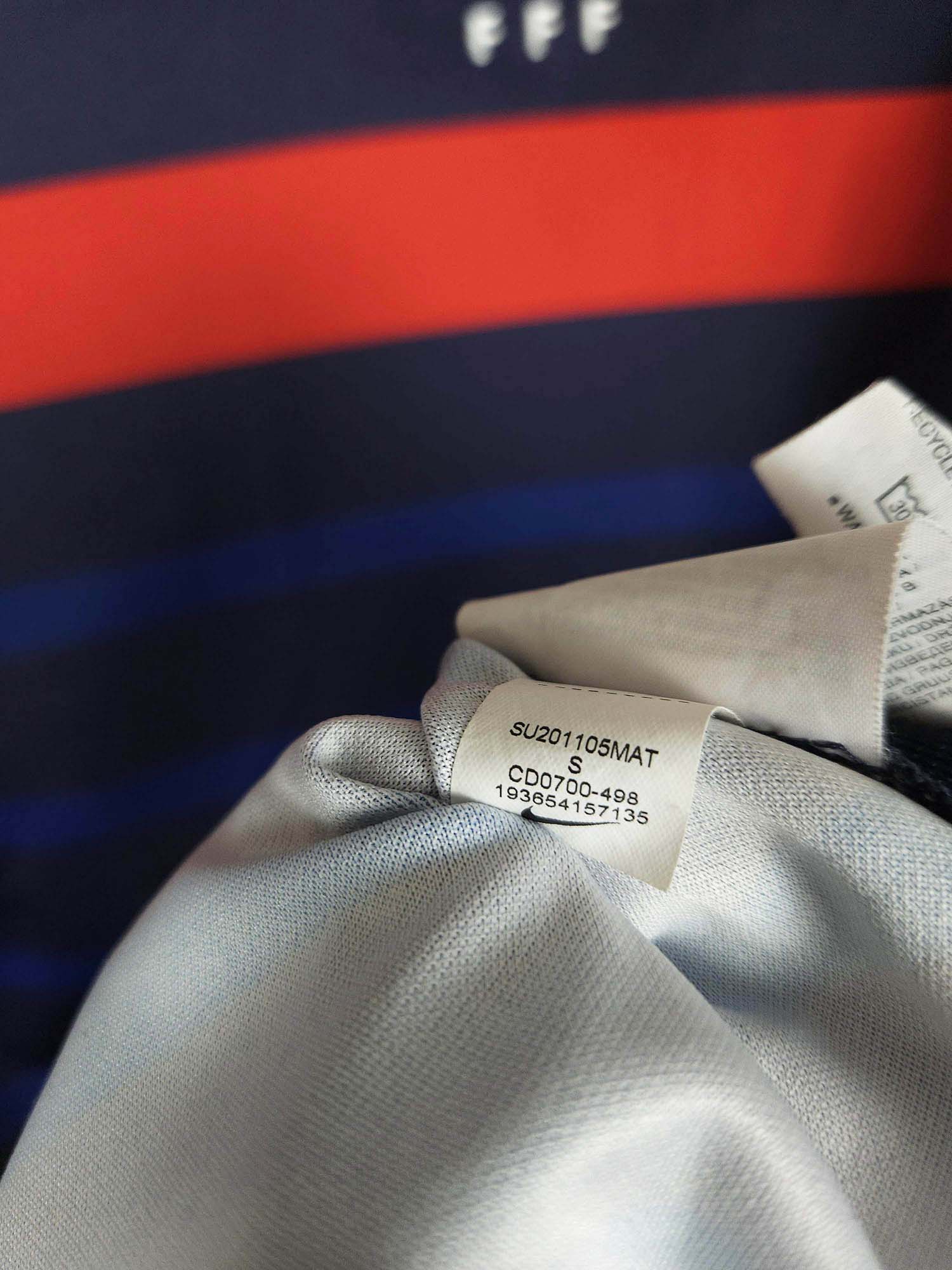 2020-21 Frankrijk thuisshirt