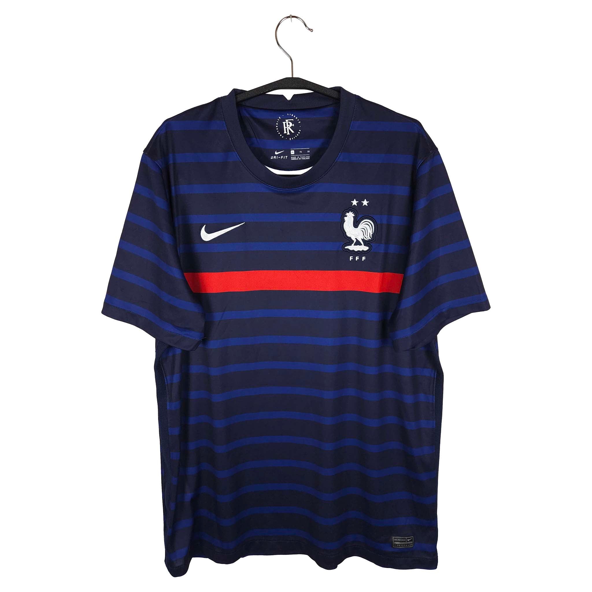 2020-21 Frankrijk thuisshirt