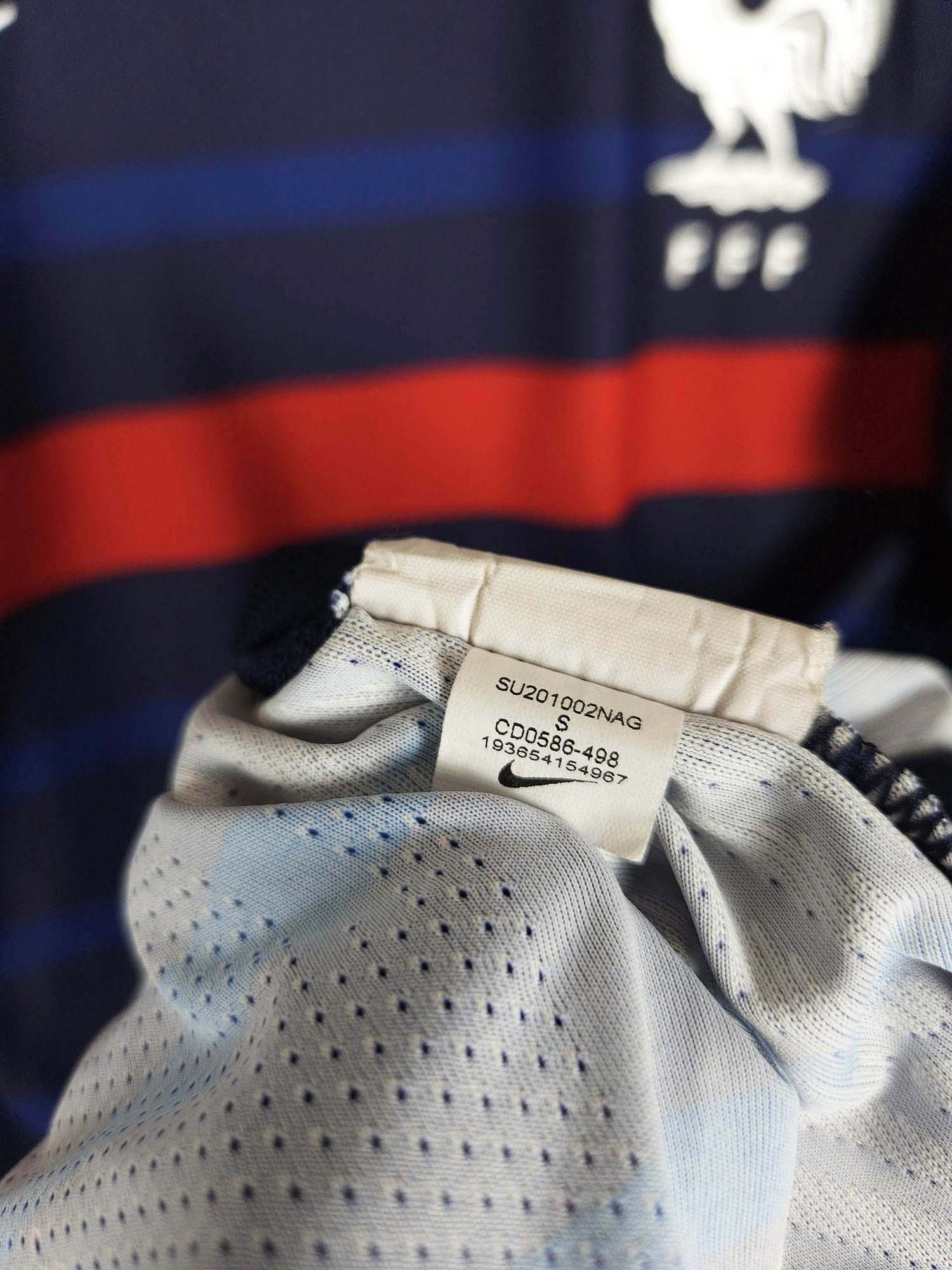 2020-21 Frankrijk thuisshirt (Pro)