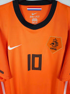 2010-11 Netherlands Home Shirt Sneijder #10