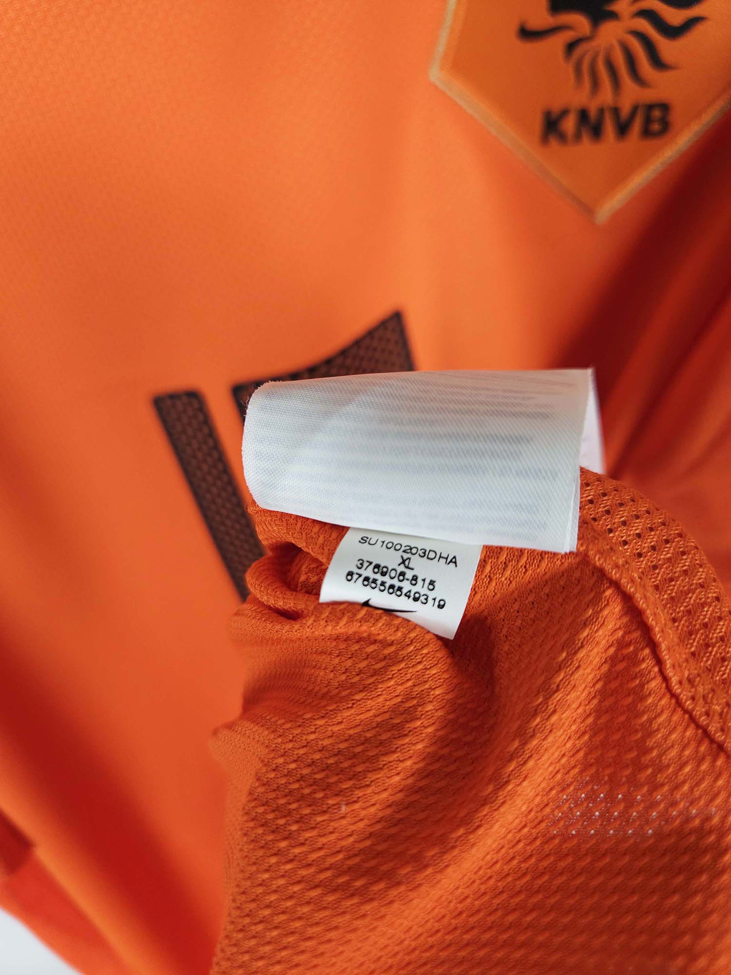2010-11 Netherlands Home Shirt Sneijder #10