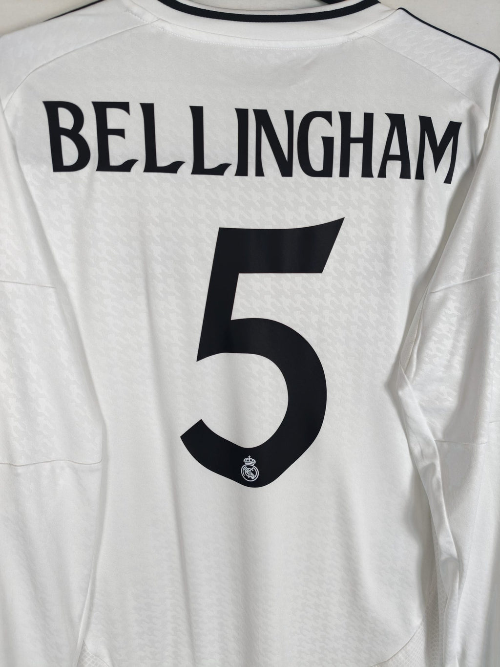 2024-25 Real Madrid thuisshirt Bellingham #5 (LS)