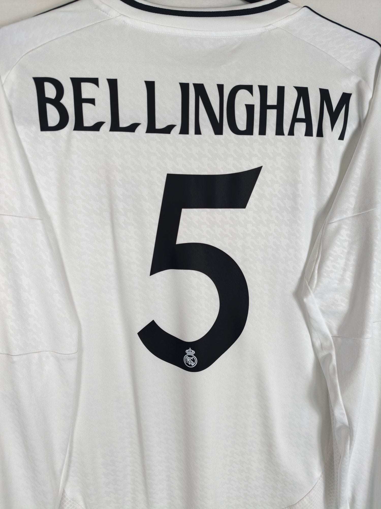 2024-25 Real Madrid thuisshirt Bellingham #5 (LS)