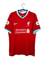 2020-21 Liverpool Home Shirt - front view