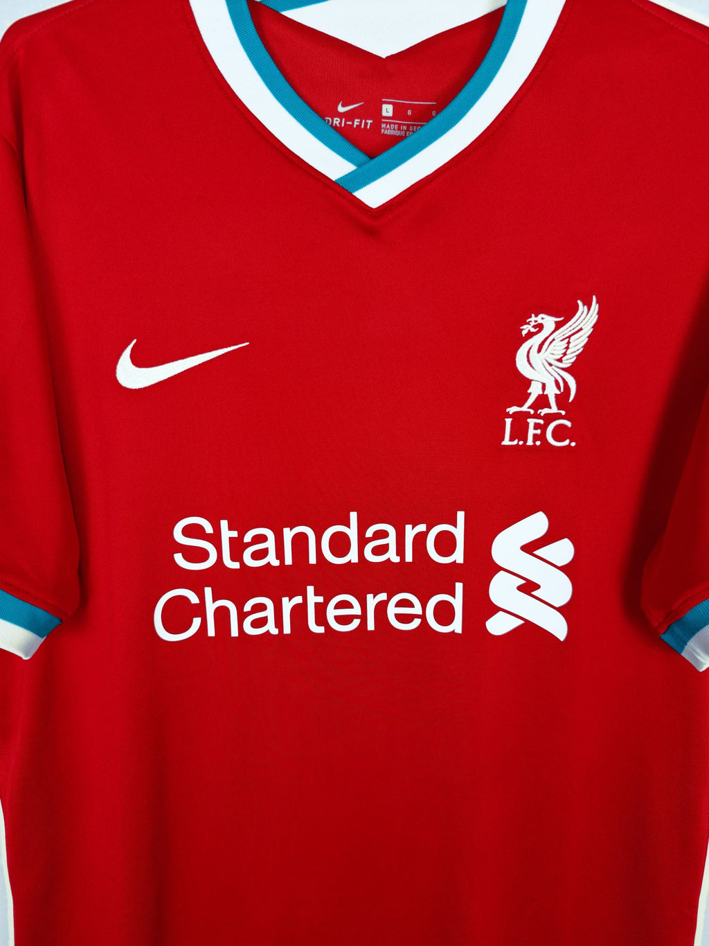 2020-21 Liverpool Home Shirt - detailed view