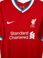 2020-21 Liverpool Home Shirt - detailed view