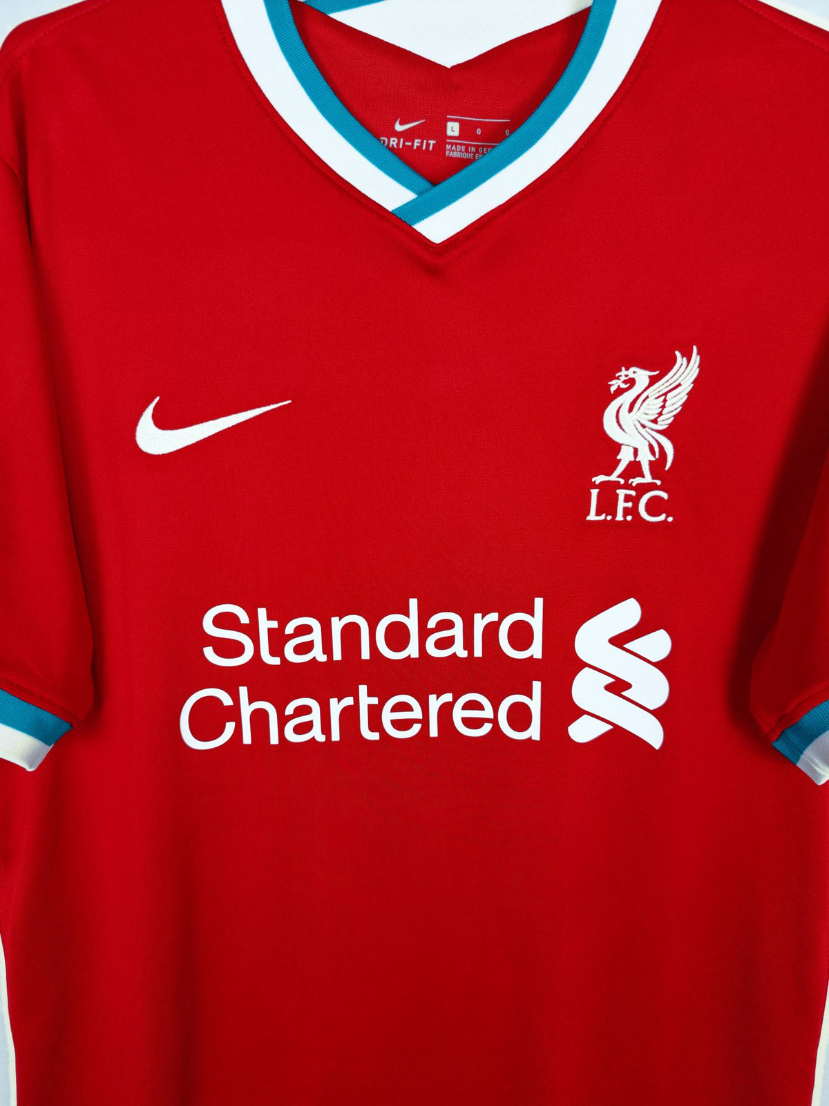 2020-21 Liverpool Home Shirt - detailed view