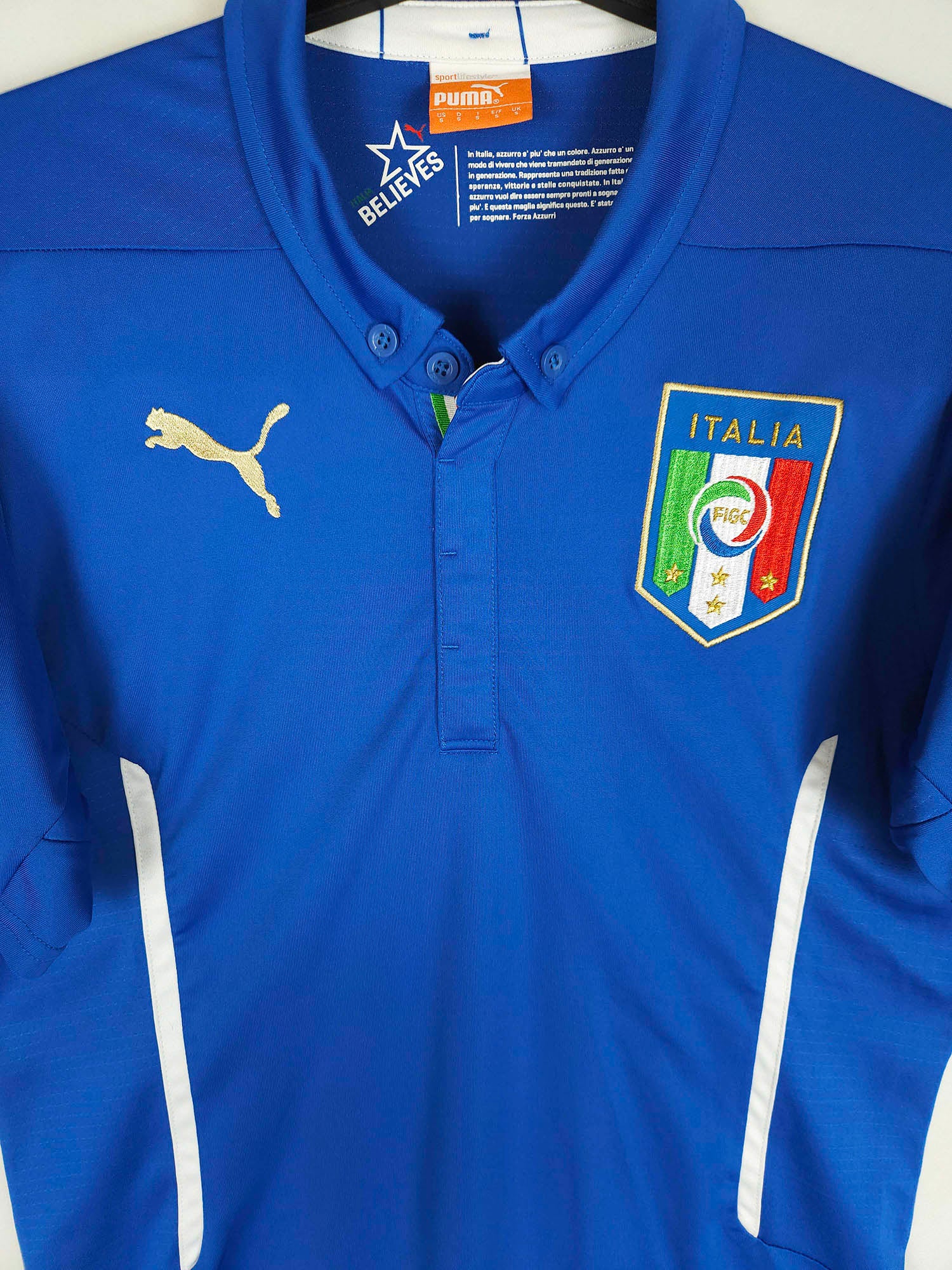 2014-15 Italy Home Shirt