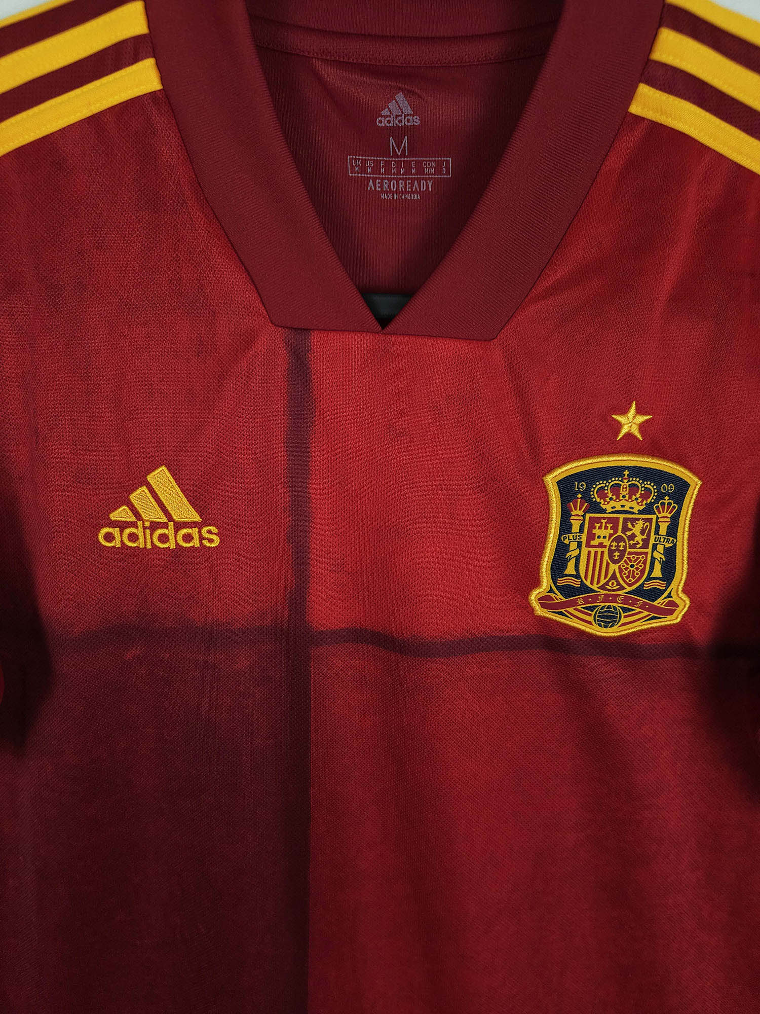 2020-21 Spain Home Shirt