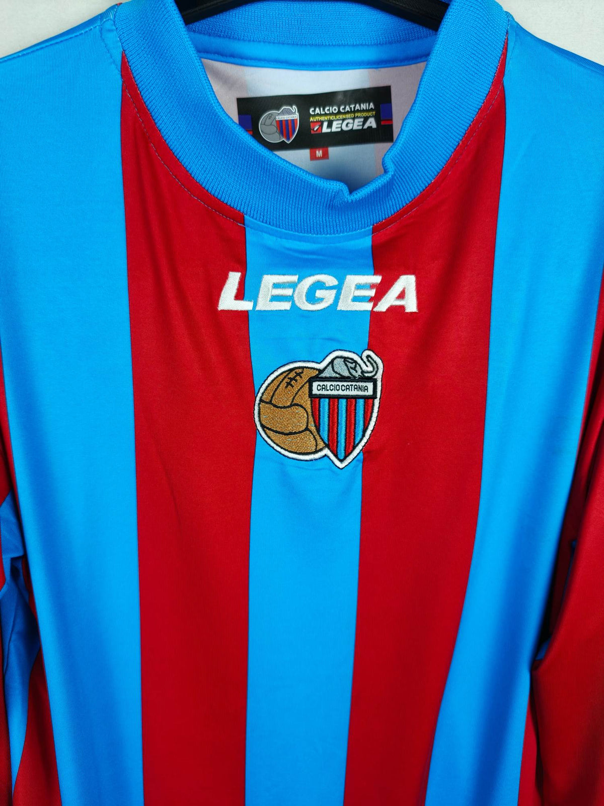 2008-10 Catania Home Shirt (LS) - detailed view
