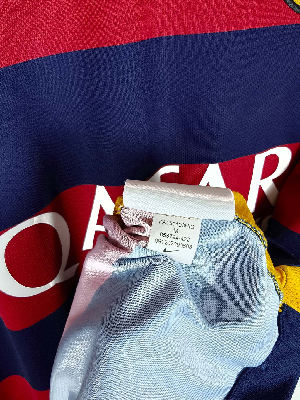 2015-16 Barcelona thuisshirt Neymar Jr #11