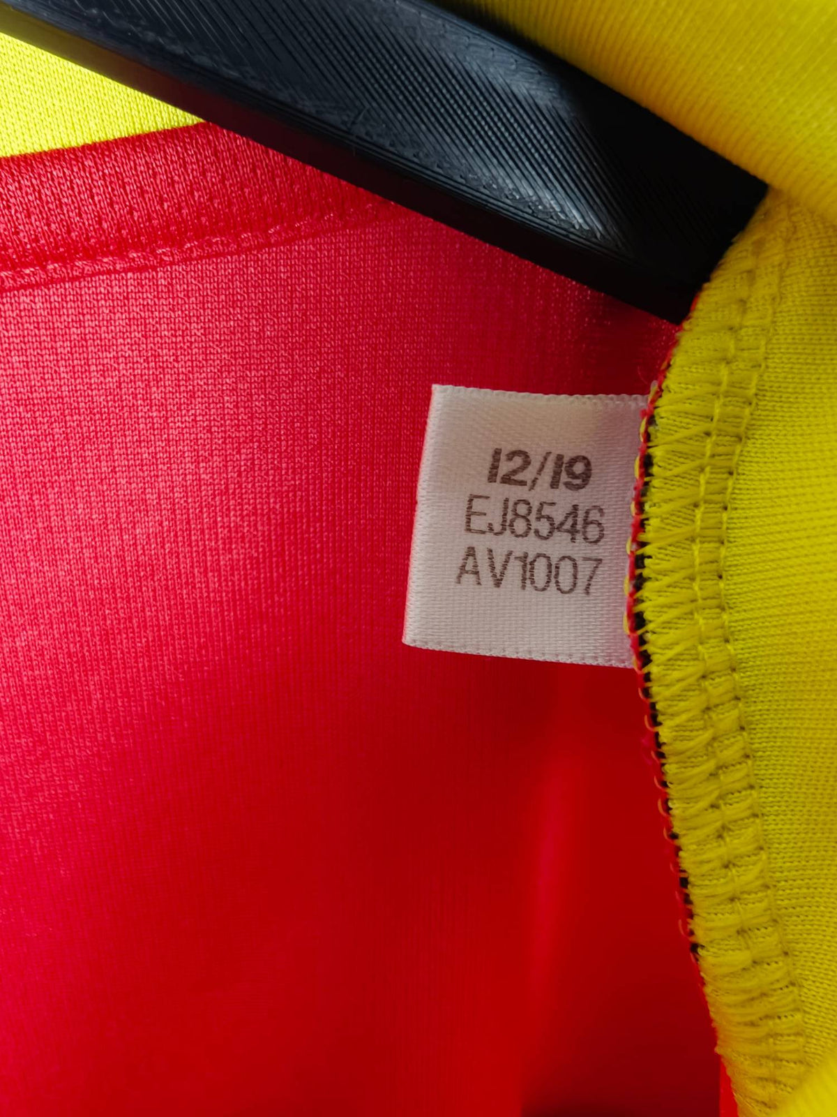 2020-21 Belgium Home Shirt - detailed view