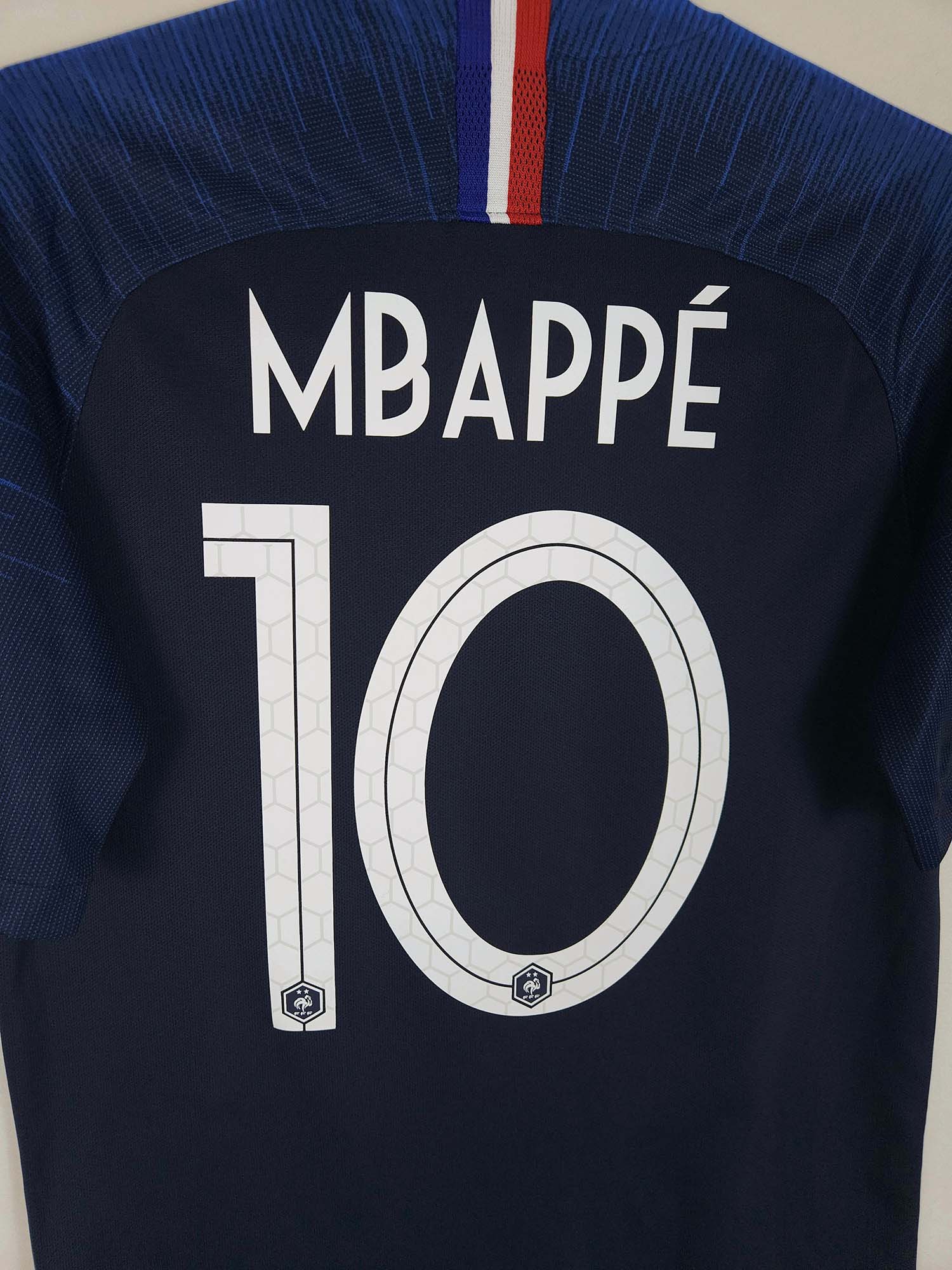 2018-19 Frankrijk Thuisshirt Mbappé #10