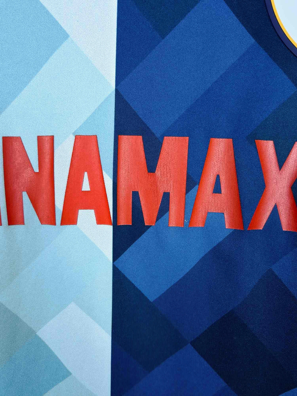 2023-24 Le Havre thuisshirt - detailfoto