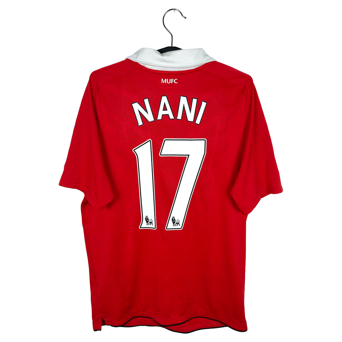 2010-11 Manchester United thuisshirt Nani #17 - achterkant