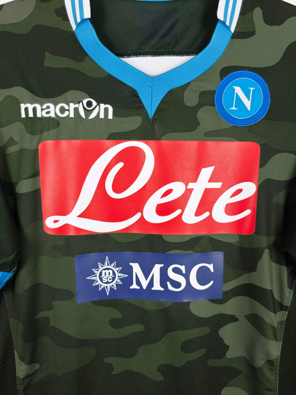2013-14 Napoli uitshirt - detailfoto
