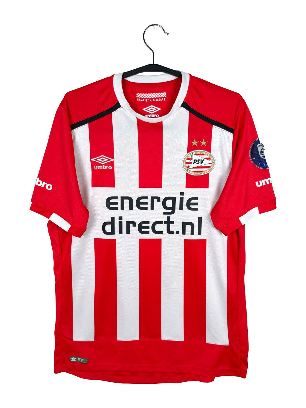 2016-17 PSV Home Shirt - front view