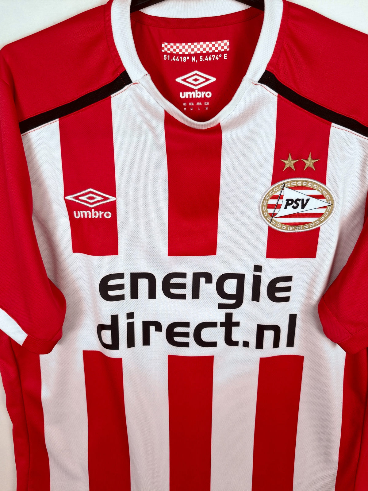 2016-17 PSV Home Shirt - detailed view