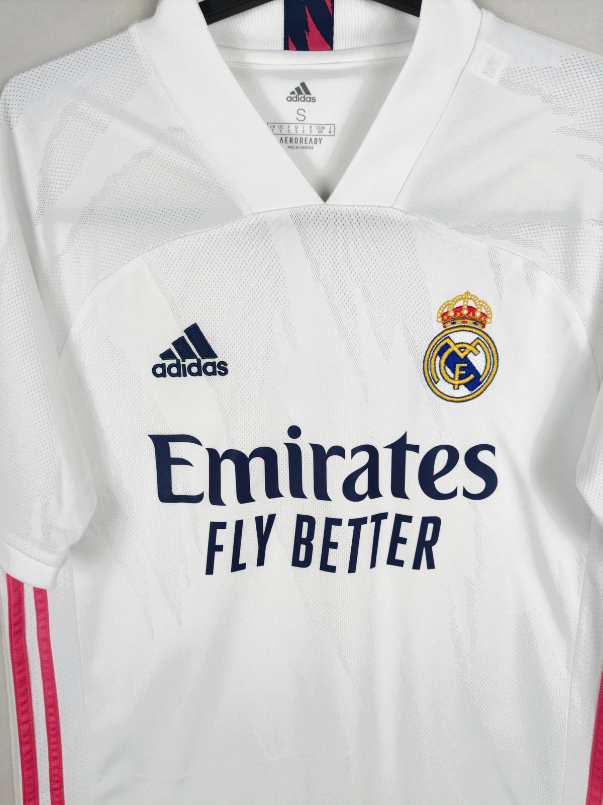 2020-21 Real Madrid Home Shirt - detailed view