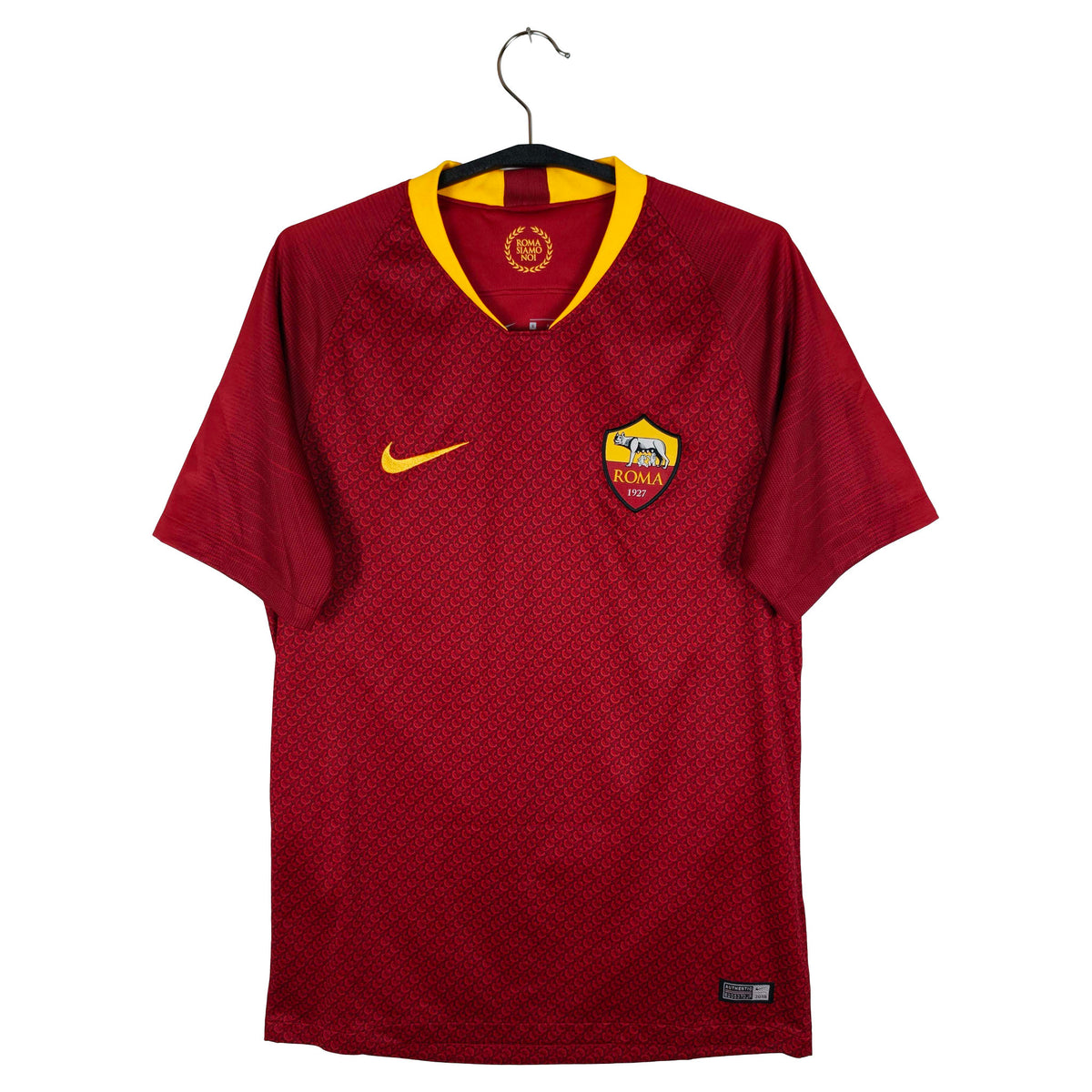2018-19 AS Roma Home Shirt - front view