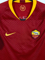 2018-19 AS Roma Home Shirt - detailed view
