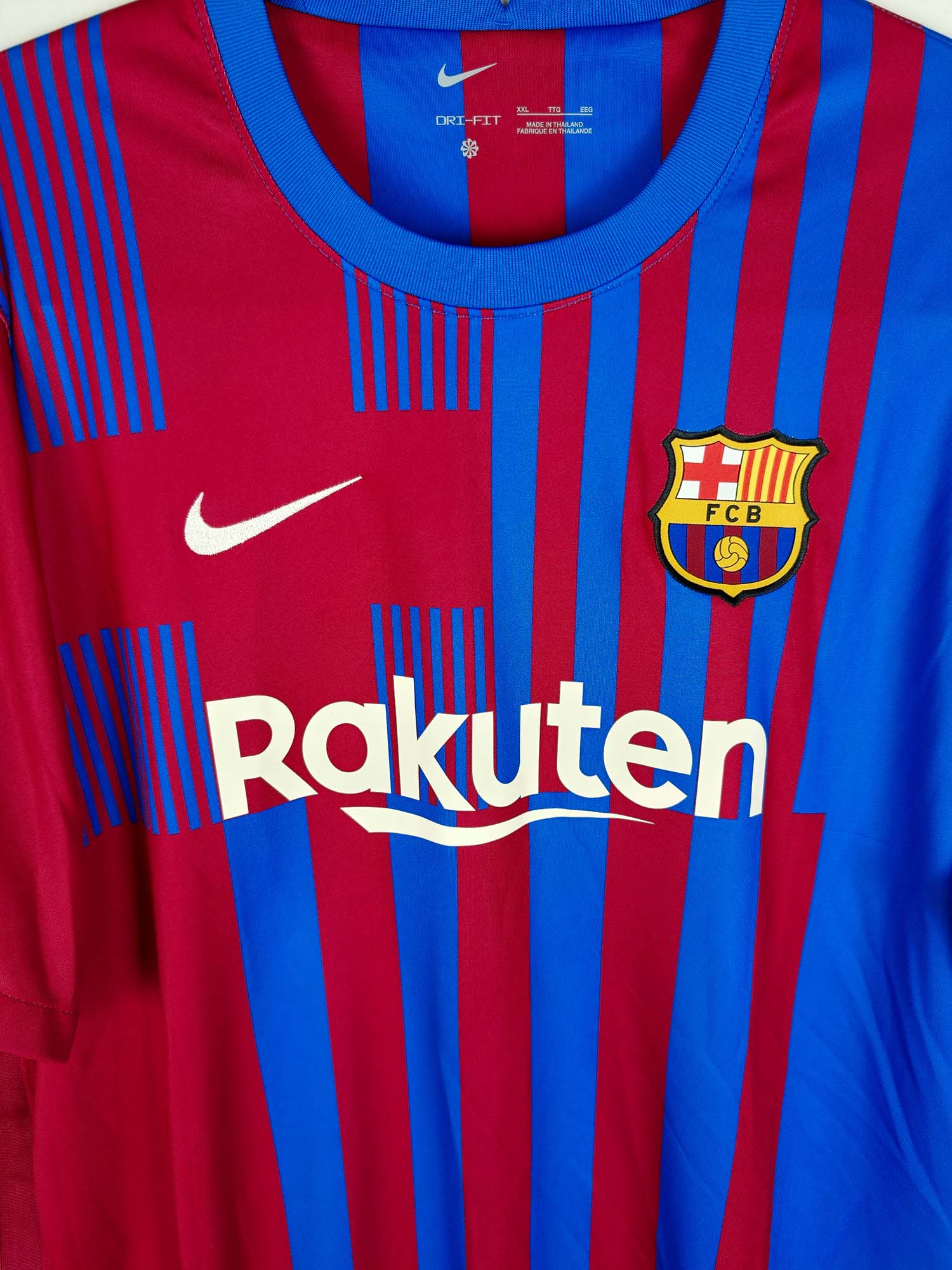 2021-22 Barcelona thuisshirt