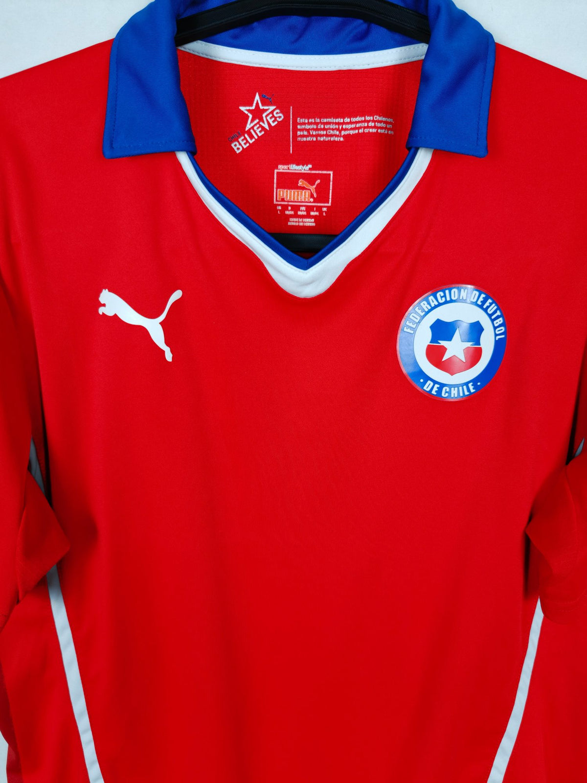 2014-15 Chile Home Shirt - detailed view