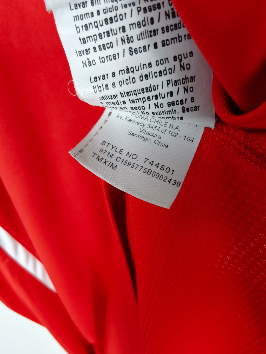 2014-15 Chile Home Shirt - detailed view
