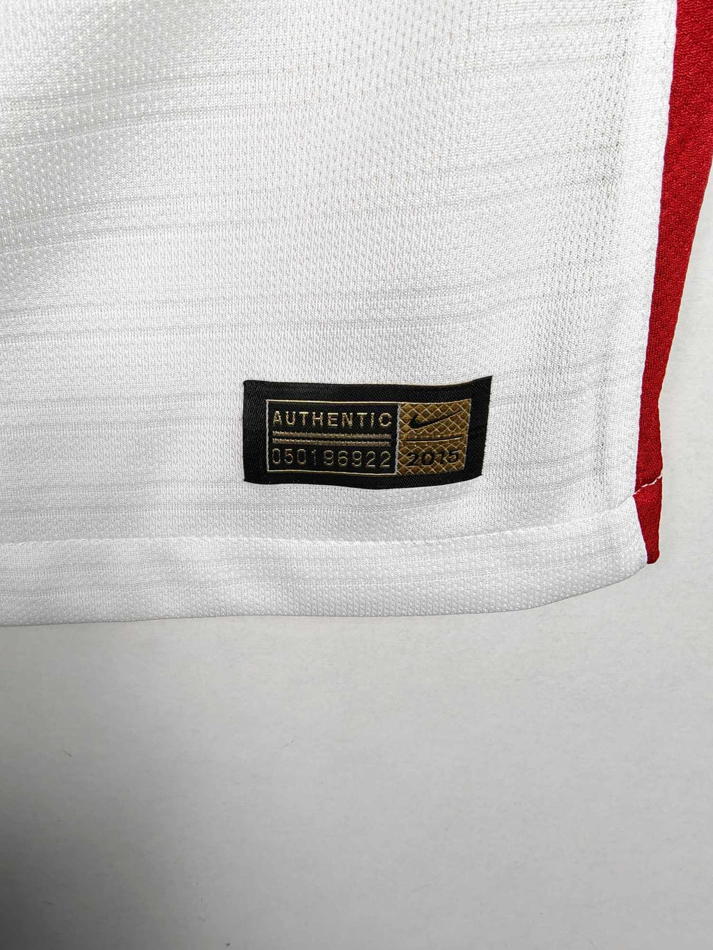 2015 France Away Shirt (Pro) - detailed view