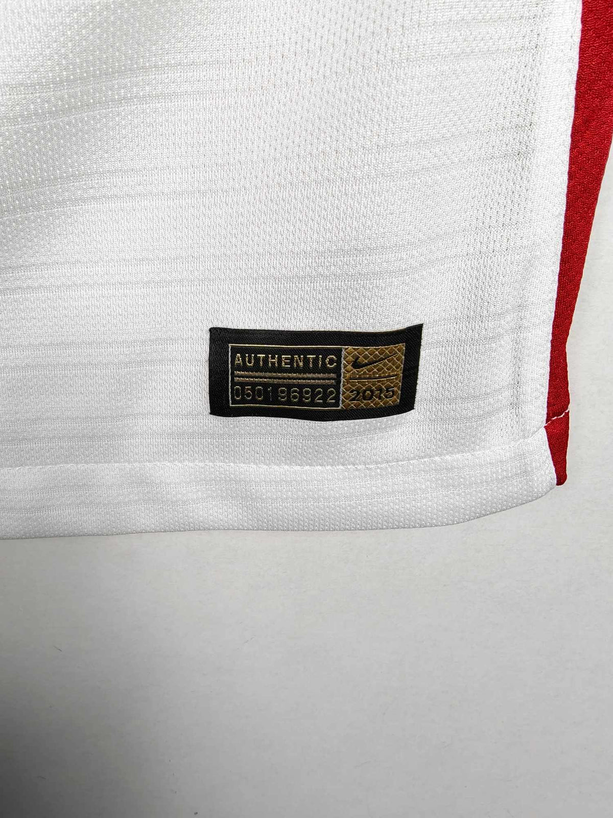 2015 France Away Shirt (Pro) - detailed view