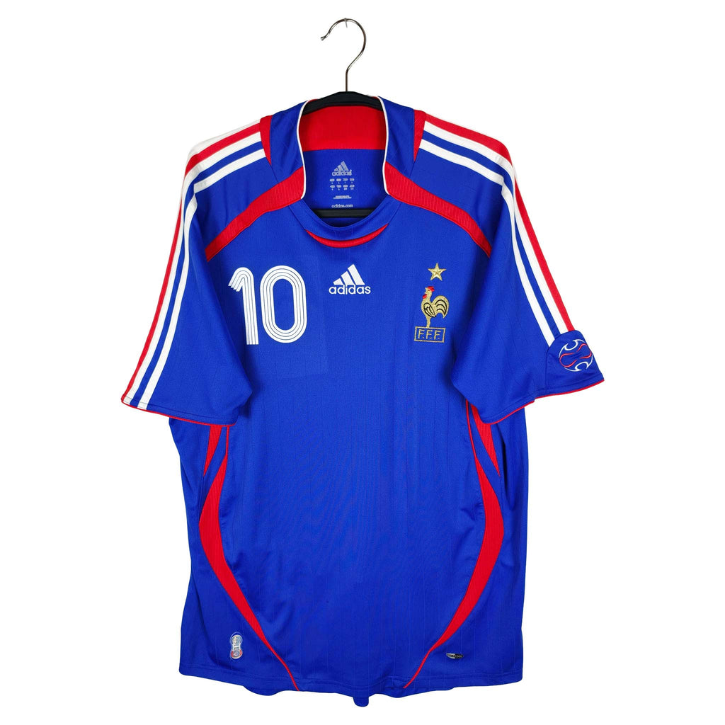 2006-07 Frankrijk thuisshirt Zidane #10