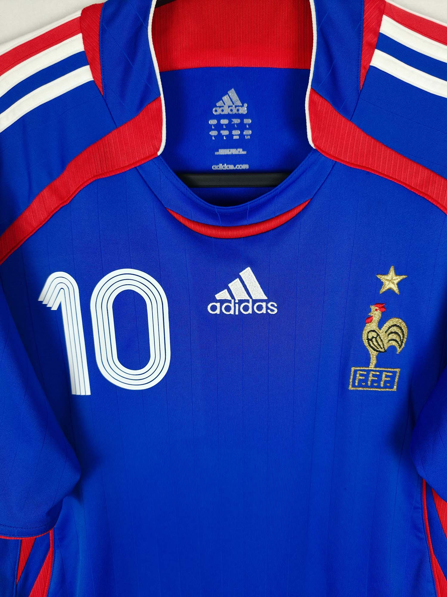 2006-07 Frankrijk thuisshirt Zidane #10