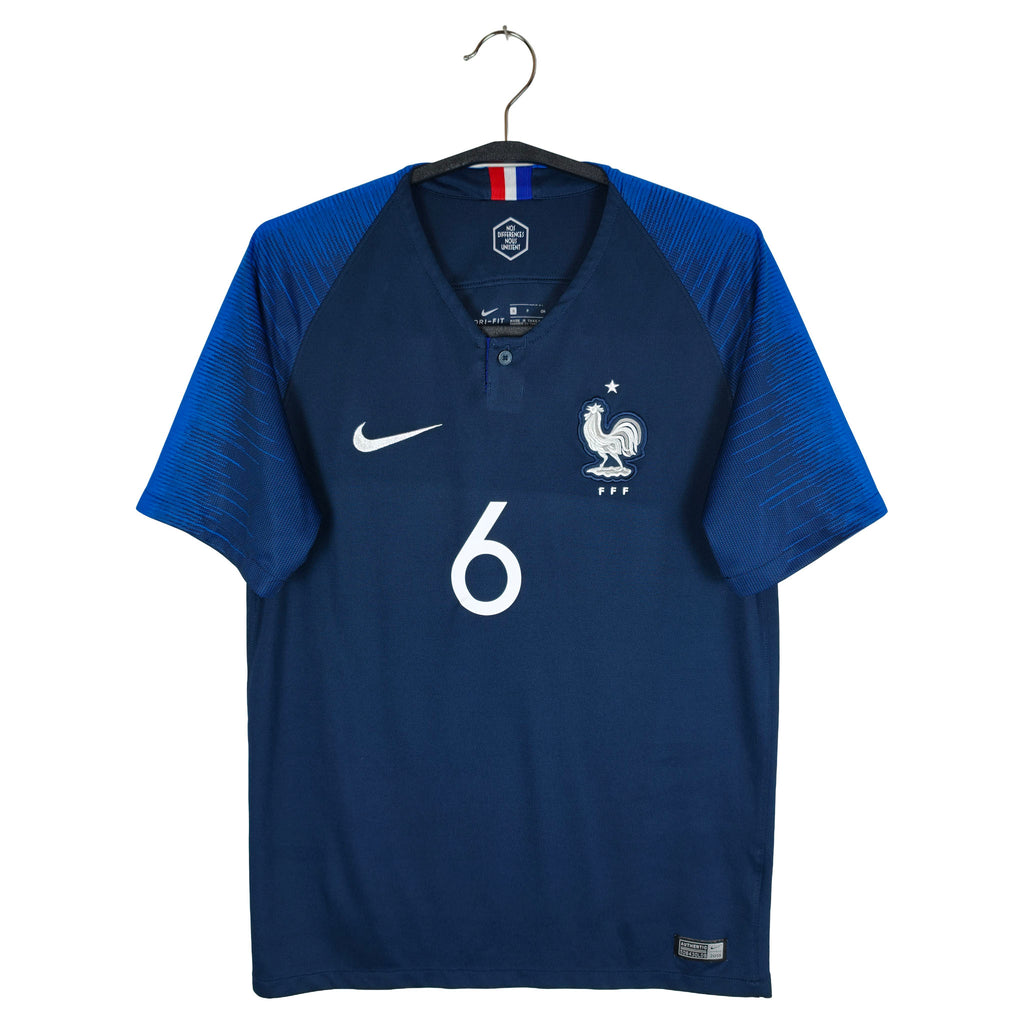 2018-19 Frankrijk thuisshirt Pogba #6