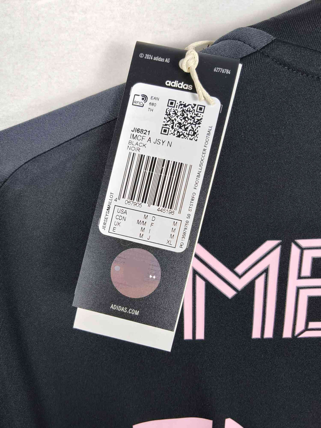 2024-25 Inter Miami Away Shirt Messi #10 - detailed view