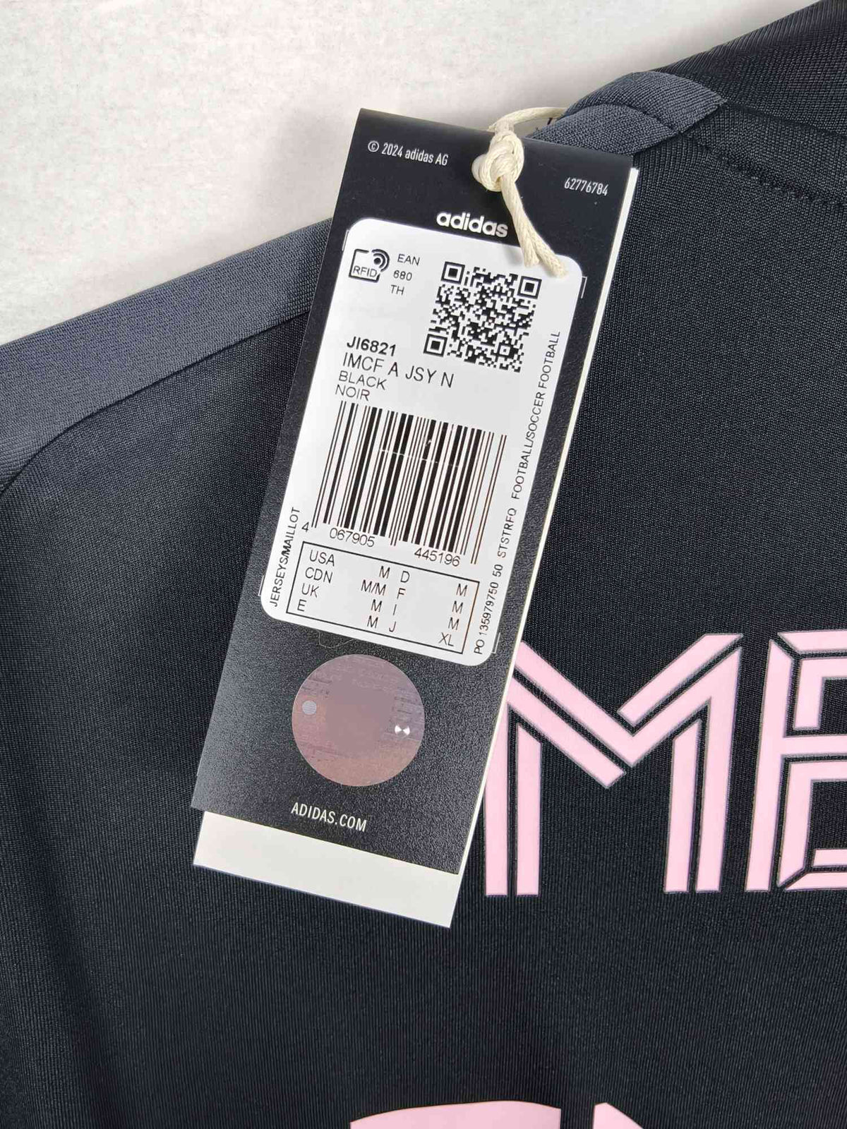 2024-25 Inter Miami Away Shirt Messi #10 - detailed view