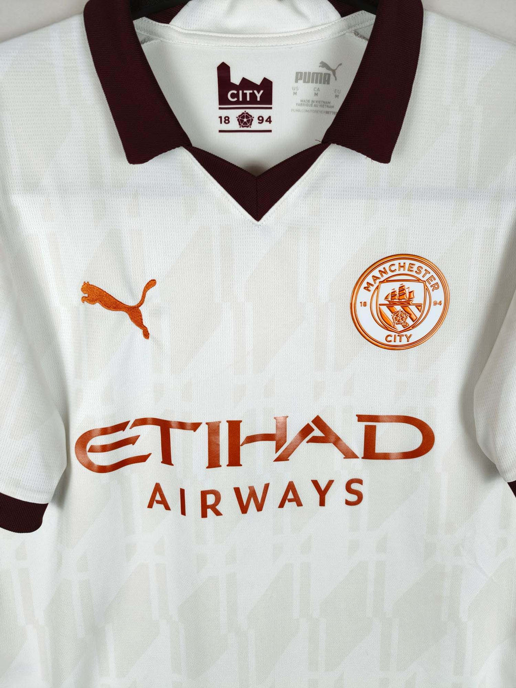 2023-24 Manchester City Away Shirt - detailed view