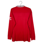 2022-23 Manchester United thuisshirt (LS) - achterkant