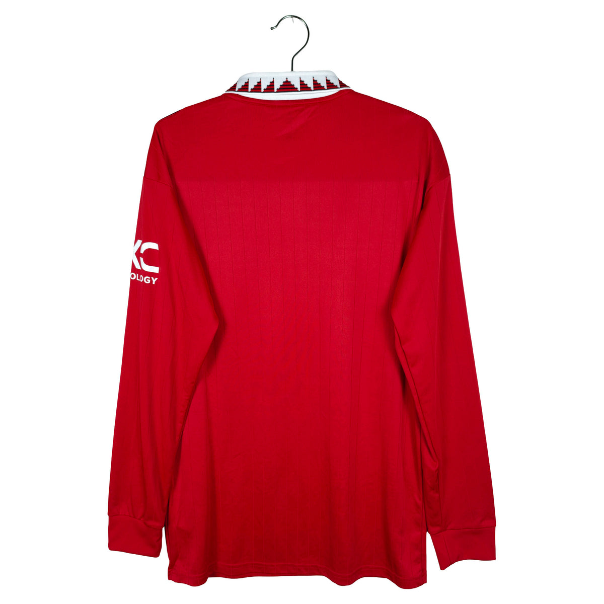 2022-23 Manchester United thuisshirt (LS) - achterkant