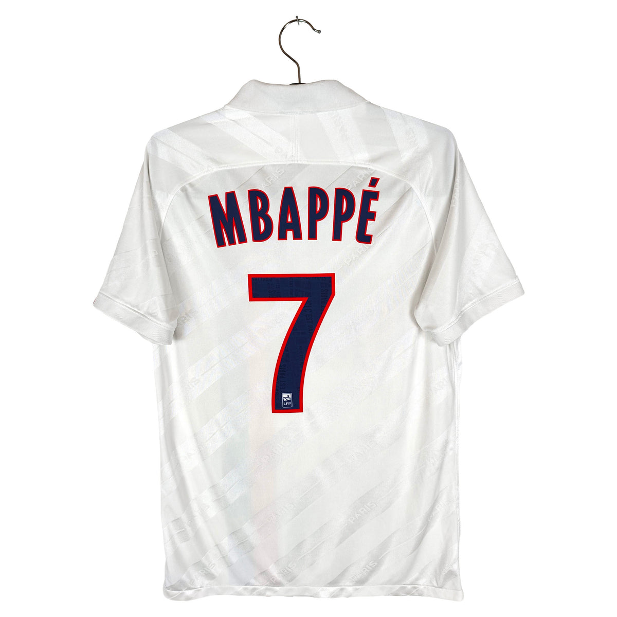 2019-20 Paris Saint-Germain Third Shirt Mbappé #7 - back view